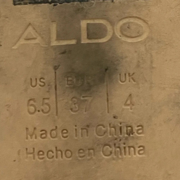 Aldo Nalani Multicolour Fringe embellished Flat Sandals -  6.5 - Picture 6 of 7